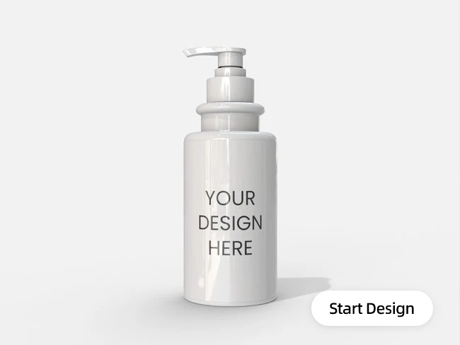 shampoo 3D mockup