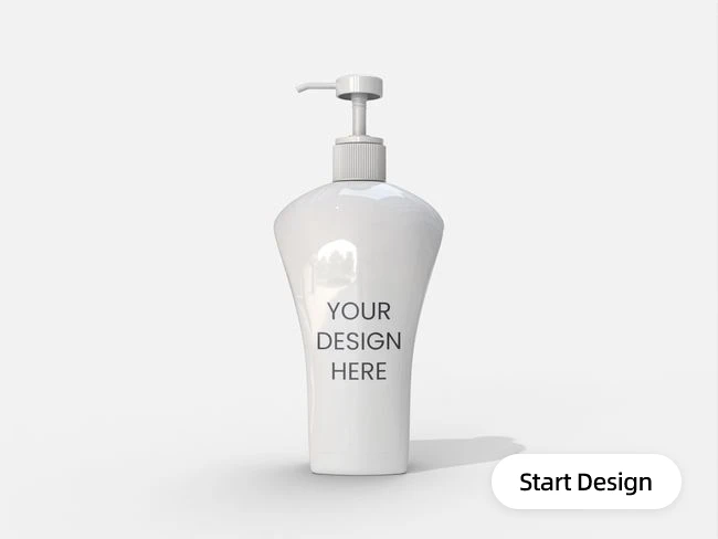 shampoo 3D mockup