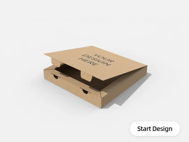 pizza packaging mockup