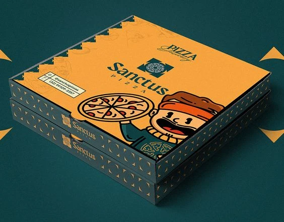 Pizza packaging design