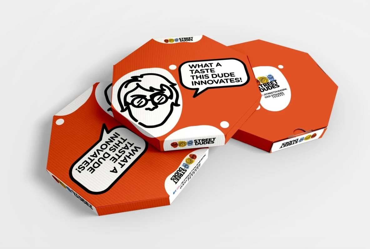 Pizza packaging design