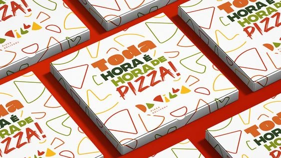 Pizza packaging design