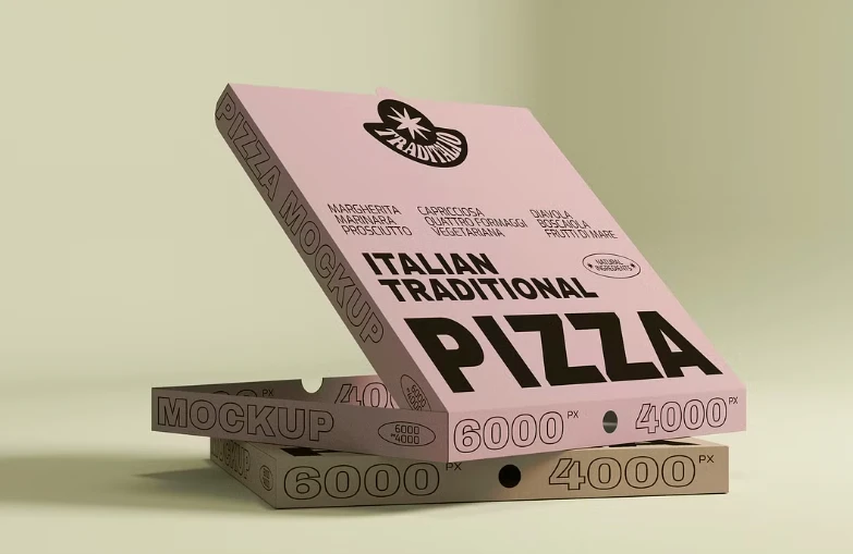 Pizza packaging design