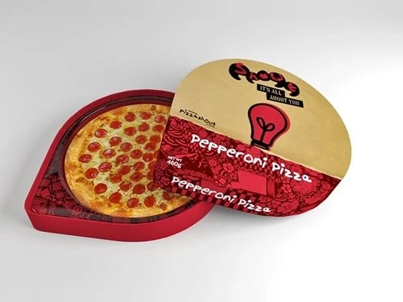 Pizza packaging design