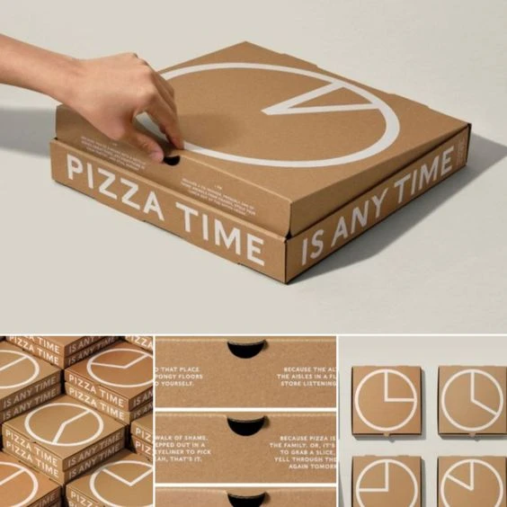 Pizza packaging design