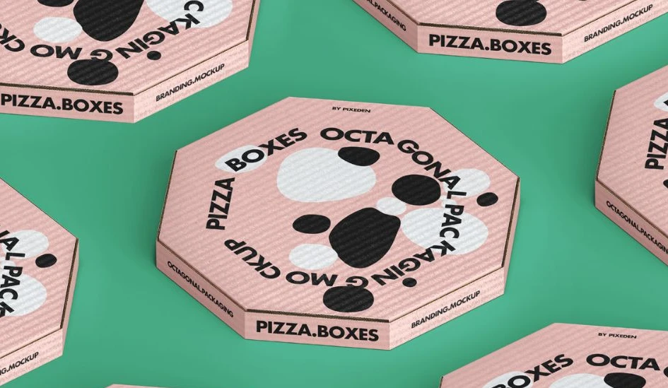 Pizza packaging design