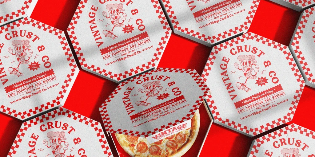 Pizza packaging design