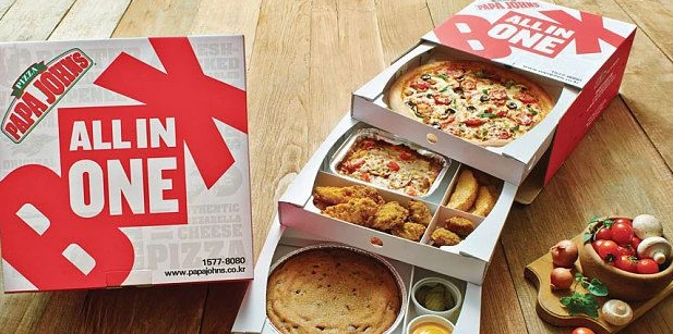 Pizza packaging design