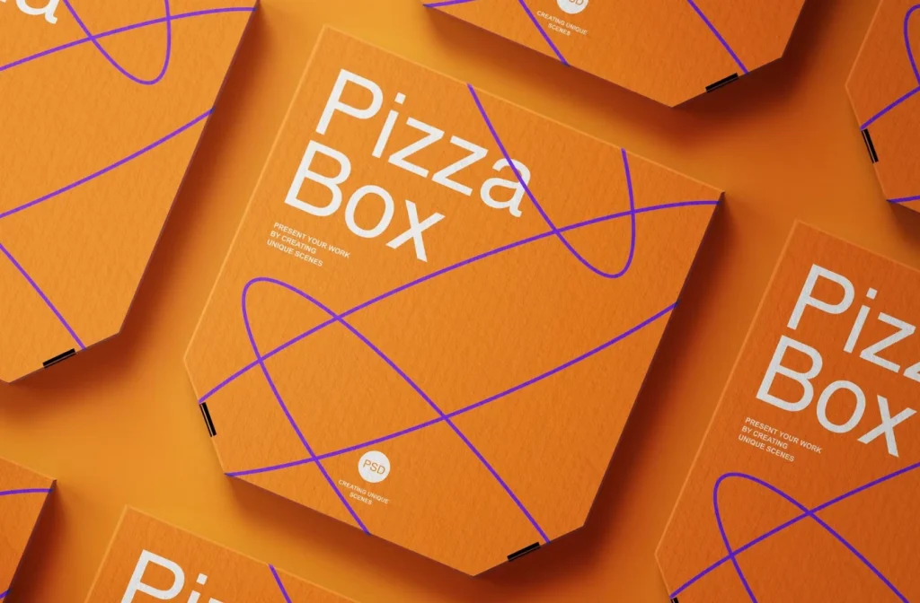 Pizza packaging design