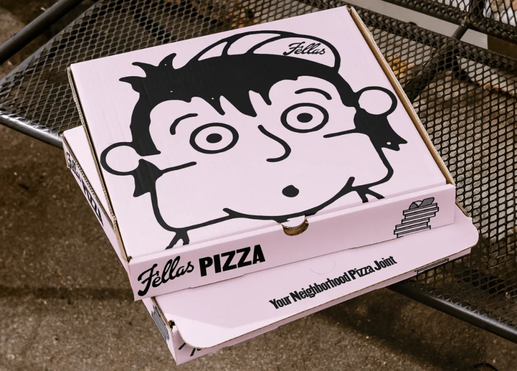 Pizza packaging design