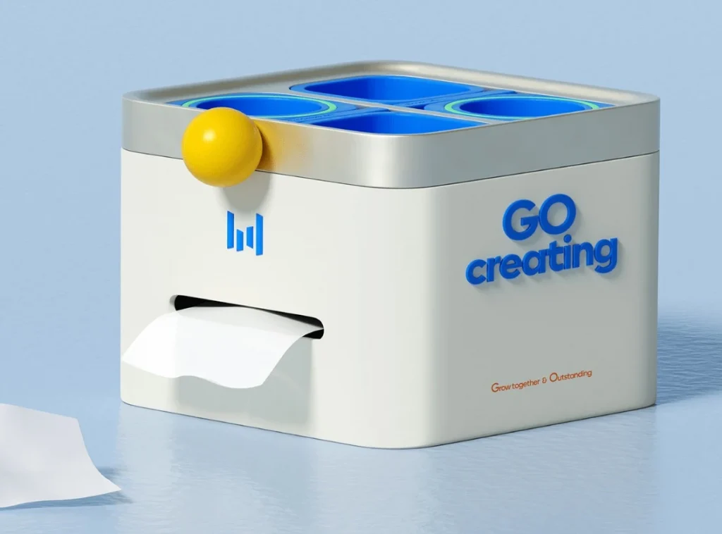 Gift box packaging creativity