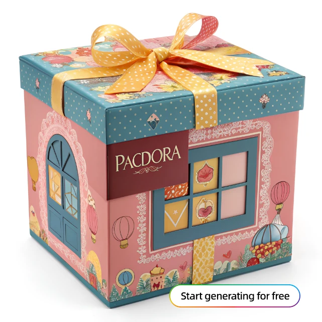 AI gift box packaging creativity