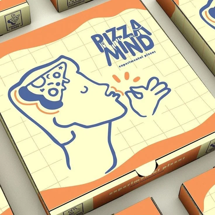 Pizza packaging design