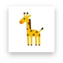 Image material: Giraffe