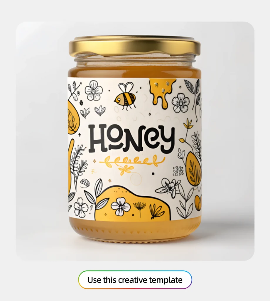 Honey packaging from Packify