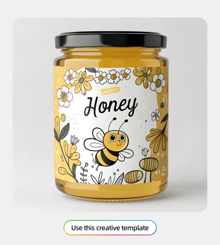 Honey packaging from Packify