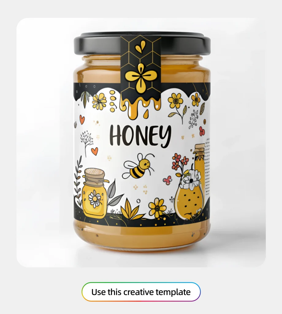 Honey packaging from Packify